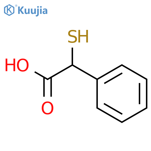2-phenyl-2-sulfanylacetic acid structure