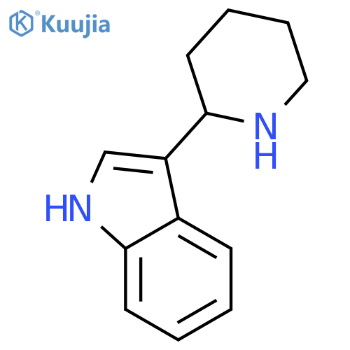 3-(Piperidin-2-yl)-1H-indole structure