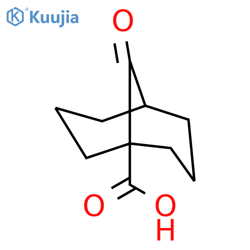9-oxobicyclo3.3.1nonane-1-carboxylic acid structure