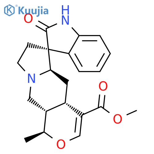 Spiro[3H-indole-3,6'(4'aH)-[1H]pyrano[3,4-f]indolizine]-4'-carboxylicacid, 1,2,5',5'a,7',8',10',10'a-octahydro-1'-methyl-2-oxo-, methyl ester,(1'S,3S,4'aS,5'aR,10'aS)- structure