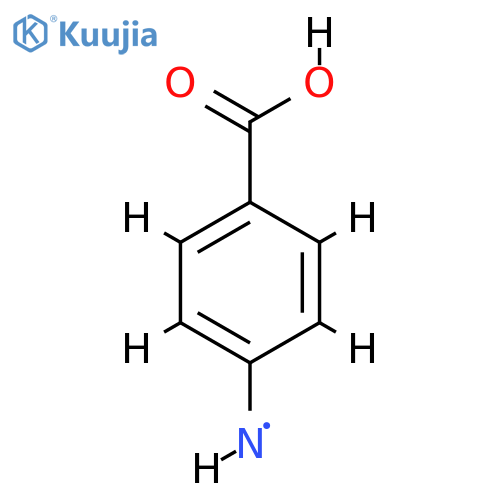 Amidogen,  (4-carboxyphenyl)- structure