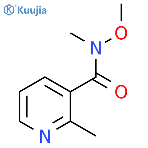 N-Methoxy-N,2-dimethylnicotinamide structure