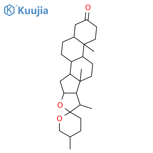 (5alpha,25R)-spirostan-3-one structure