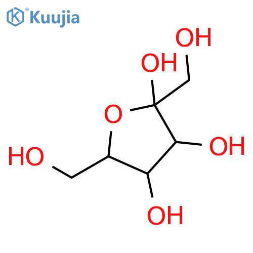 (-)-D-fructofuranose structure
