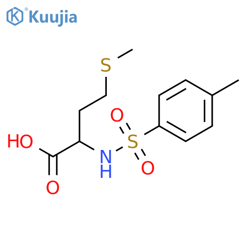 2-(4-Methylbenzenesulfonamido)-4-(methylsulfanyl)butanoic Acid structure