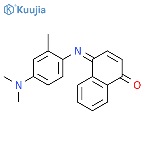 1(4H)-Naphthalenone, 4-[[4-(dimethylamino)-2-methylphenyl]imino]- structure