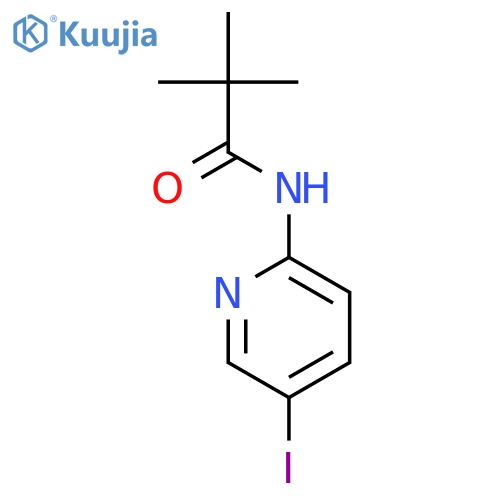 n-(5-iodo-pyridin-2-yl)-2,2-dimethyl-propionamide structure