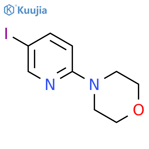 4-(5-Iodo-pyridin-2-yl)-morpholine structure