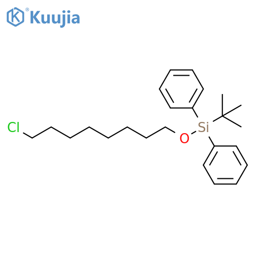 Silane, [(8-chlorooctyl)oxy](1,1-dimethylethyl)diphenyl- structure