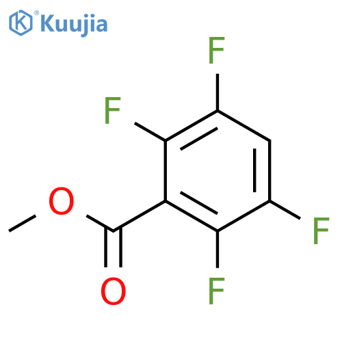 Benzoic acid, 2,3,5,6-tetrafluoro-, methyl ester structure