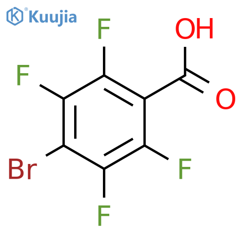 4-bromo-2,3,5,6-tetrafluoro-benzoic acid structure