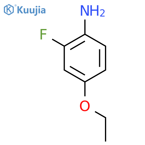 4-Ethoxy-2-fluoroaniline structure