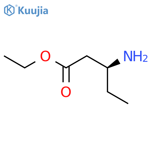 (S)-3-Aminovaleric acid ethyl ester structure