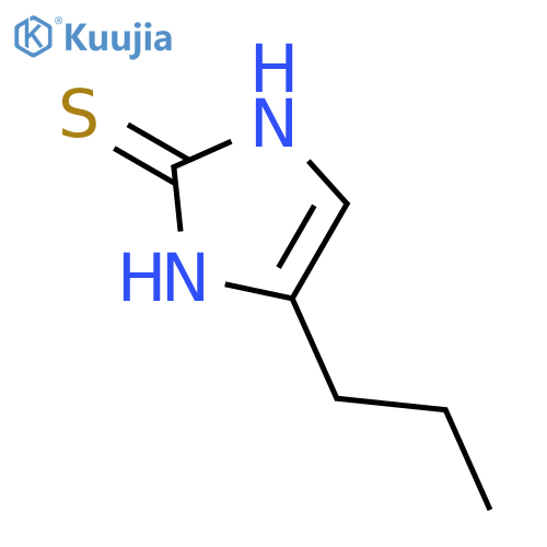 1,3-dihydro-4-propyl-2H-Imidazole-2-thione structure