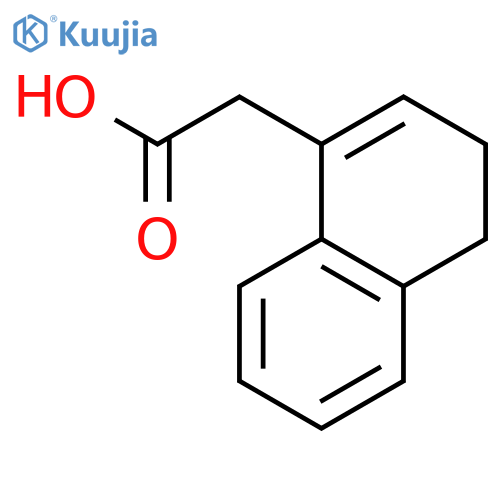 1-NAPHTHALENEACETIC ACID, 3,4-DIHYDRO- structure