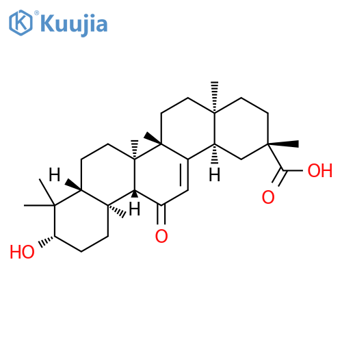 Glycyrrhetinic Acid structure