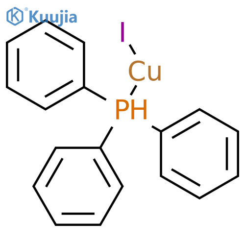 iodo(triphenylphosphino)copper structure