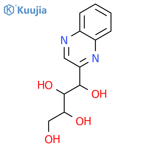 (1R,2S,3R)-1-(2-Quinoxalinyl)-1,2,3,4-butanetetrol structure