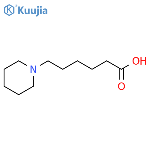 6-(Piperidin-1-yl)hexanoic acid structure