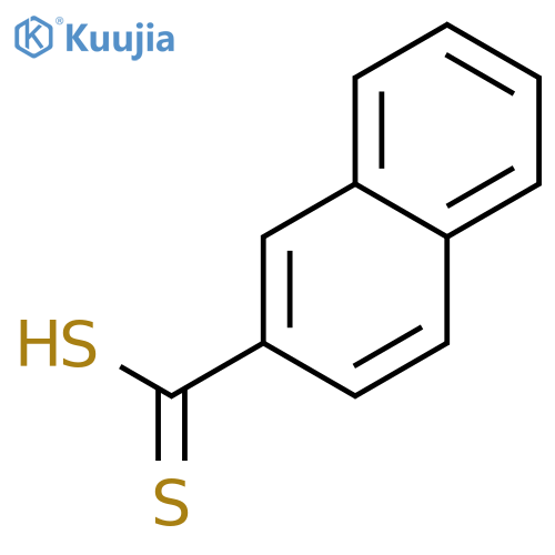Naphthalene-2-carbodithioic acid structure