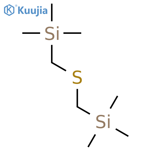 trimethyl(trimethylsilylmethylsulfanylmethyl)silane structure