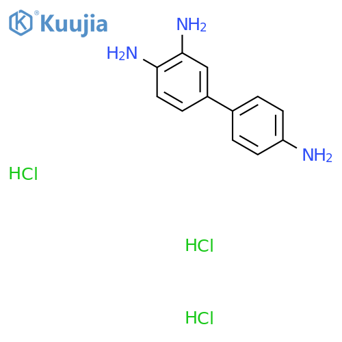 4-(4-Aminophenyl)benzene-1,2-diamine trihydrochloride structure