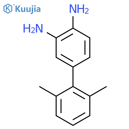 [1,1'-Biphenyl]-3,4-diamine, 2',6'-dimethyl- structure
