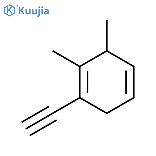 1,4-Cyclohexadiene, 1-ethynyl-2,3-dimethyl- (9CI) structure