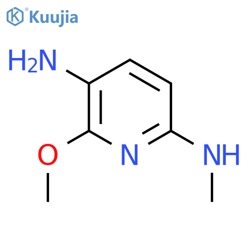 6-Methoxy-N2-methylpyridine-2,5-diamine structure