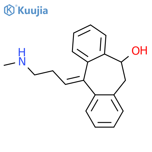cis-10-Hydroxy Nortriptyline structure