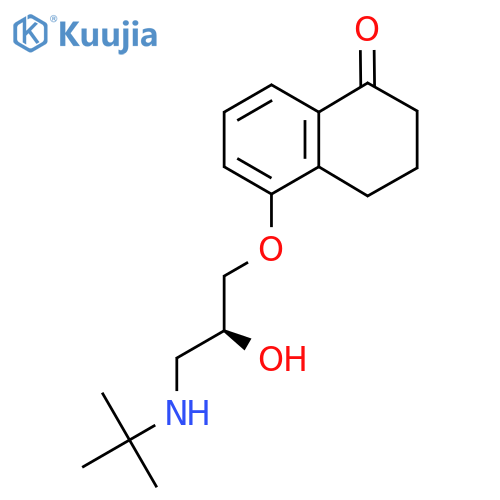 Levobunolol structure