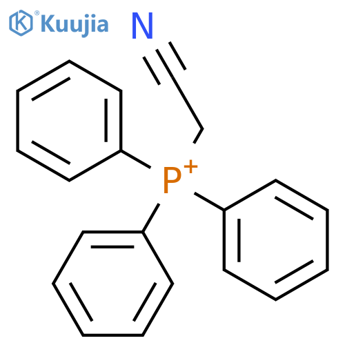 (Cyanomethyl)(triphenyl)phosphonium structure