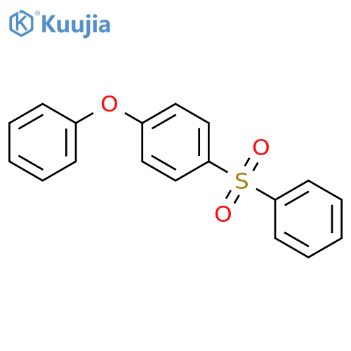 Benzene, 1-phenoxy-4-(phenylsulfonyl)- structure