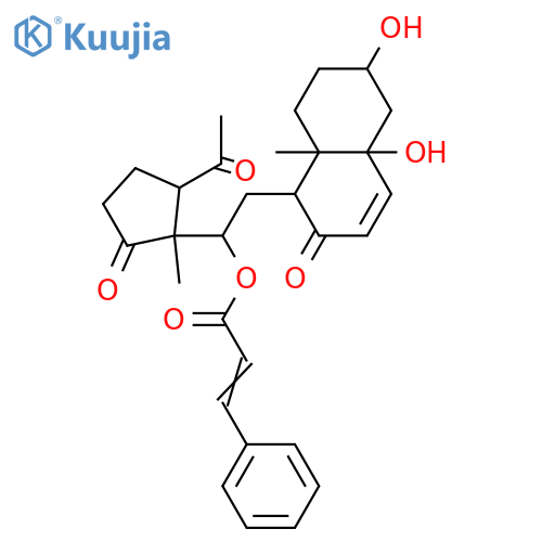 3,5,12-Trihydroxy-8,14-secopregn-6-ene-8,14,20-trione; (3β,5β,12β)-form, 12-Cinnamoyl(E-) structure