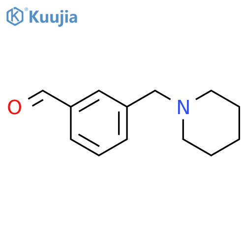 3-(Piperidinomethyl)benzaldehyde structure