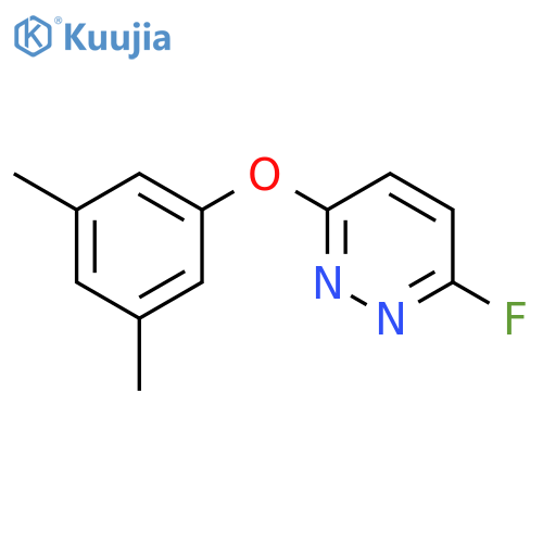 3-(3,5-dimethylphenoxy)-6-fluoro-Pyridazine structure