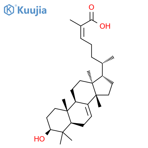 Masticadienolic acid structure