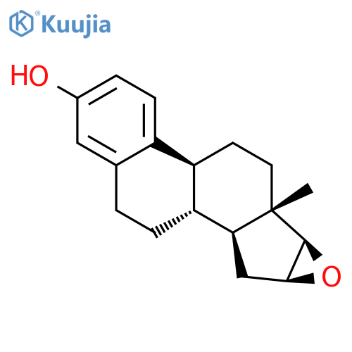 Estra-1,3,5(10)-trien-3-ol,16,17-epoxy-, (16b,17b)- (9CI) structure