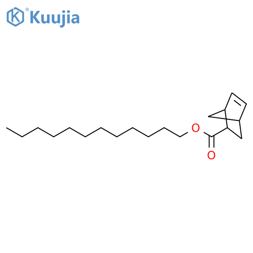 BICYCLO[2.2.1]HEPT-5-ENE-2-CARBOXYLIC ACID, DODECYL ESTER structure