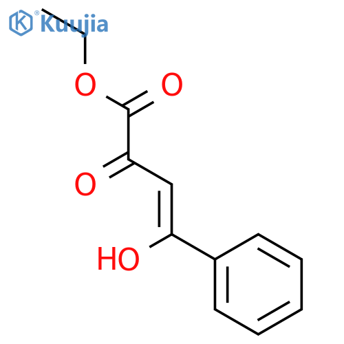 3-BUTENOIC ACID, 4-HYDROXY-2-OXO-4-PHENYL-, ETHYL ESTER, (3Z)- structure