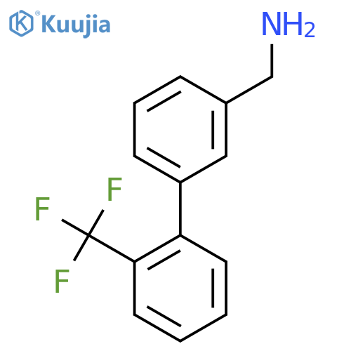 2'-(Trifluoromethyl)-biphenyl-3-methanamine structure