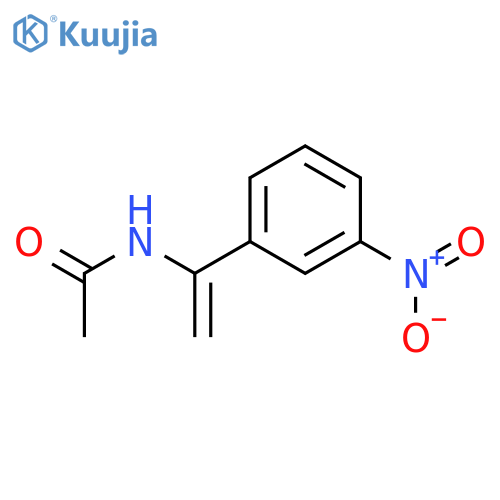Acetamide, N-[1-(3-nitrophenyl)ethenyl]- structure