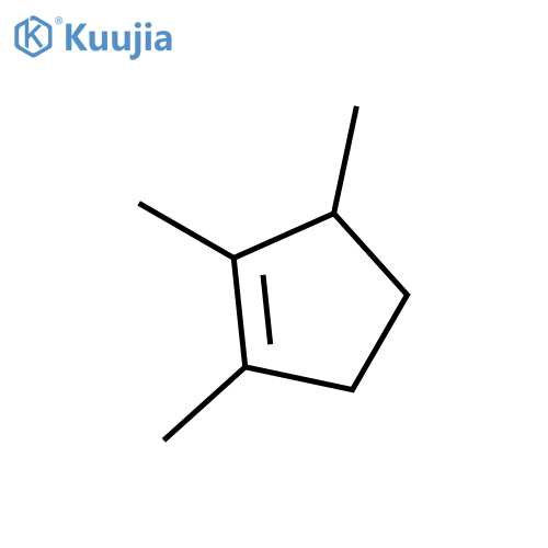 Cyclopentene,1,2,3-trimethyl- structure