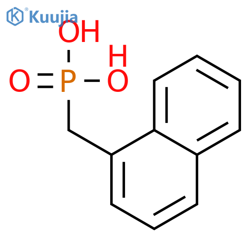 Phosphonic acid,P-(1-naphthalenylmethyl)- structure
