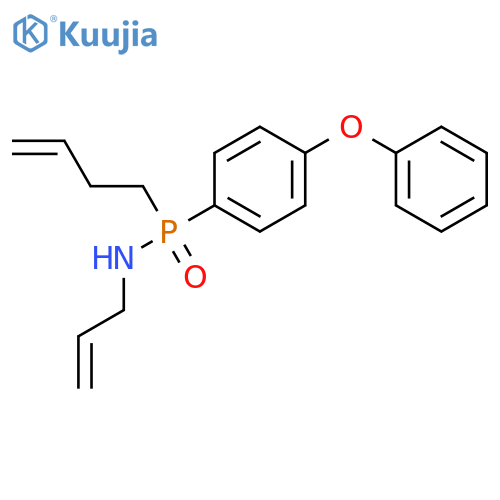Phosphinic amide, P-3-butenyl-P-(4-phenoxyphenyl)-N-2-propenyl- structure