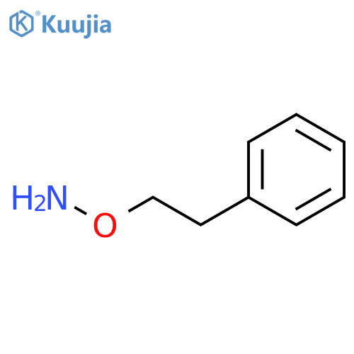 O-(2-phenylethyl)hydroxylamine structure