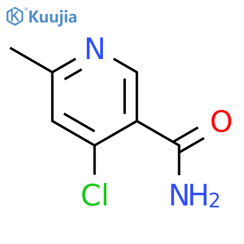 4-chloro-6-methylnicotinamide structure