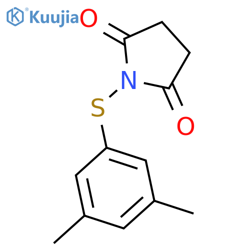 2,5-PYRROLIDINEDIONE, 1-[(3,5-DIMETHYLPHENYL)THIO]- structure