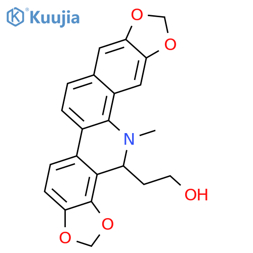 8-(2-Hydroxyethyl)dihydrosanguinarine; (S)-form structure
