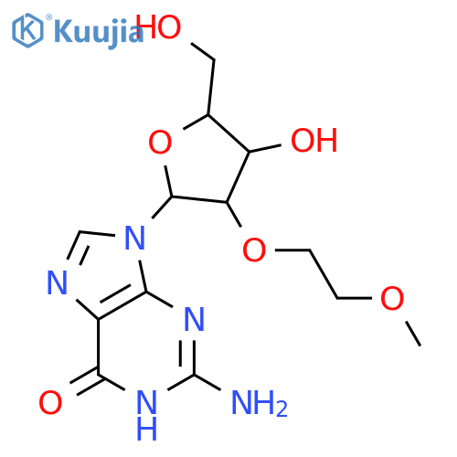 2′-O-(2-Methoxyethyl)guanosine structure